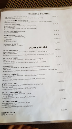 Opinii despre Restoran "Mamma Mia" Zadar în Zadar - Gastronomija i ugostiteljstvo