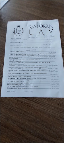 Comentarii opinii despre Restoran Lav