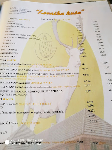 Opinii despre Lovačka kuća Sokolovac în Sokolovac - Gastronomija i ugostiteljstvo