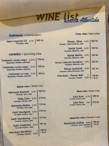 Opinii despre Konoba Atlantida în Split - Gastronomija i ugostiteljstvo