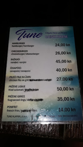 Objekt brze Prehrane TUNE - Pridraga