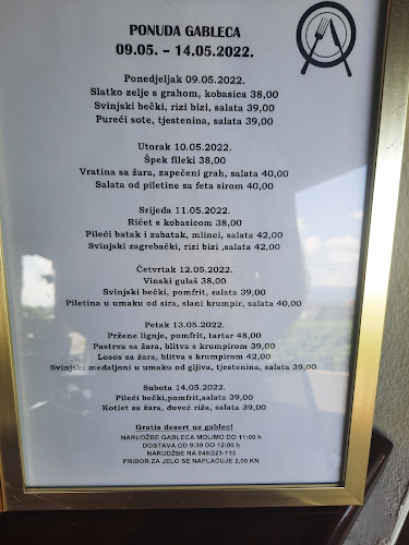 Opinii despre Restoran Zaboky în Zabok - Gastronomija i ugostiteljstvo