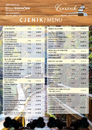 Opinii despre Restoran Kamačnik în Vrbovsko - Gastronomija i ugostiteljstvo