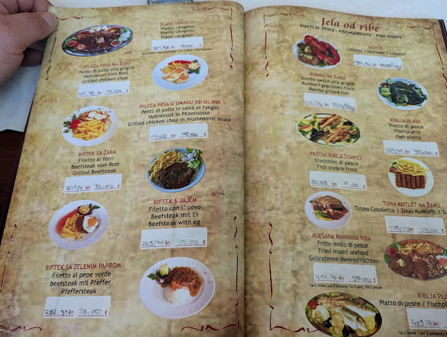 Angelo - Gastronomija i ugostiteljstvo