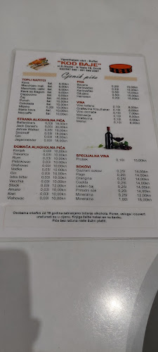Buffet Kod Baje - Drniš