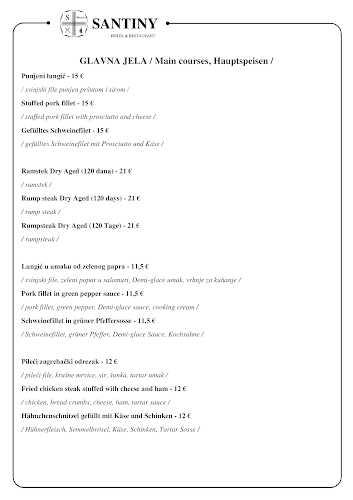 Restoran Santiny - Novaki