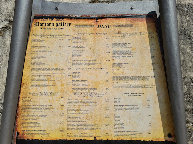 Opinii despre Bistro Bar Montona Gallery în Motovun - Gastronomija i ugostiteljstvo