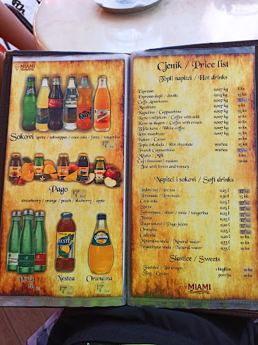 Opinii despre MIAMI în Biograd na Moru - Gastronomija i ugostiteljstvo