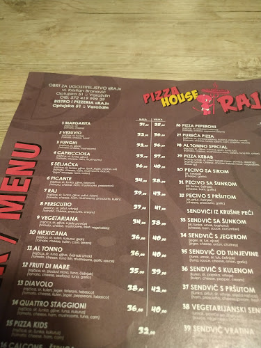 Comentarii opinii despre Pizza House Raj