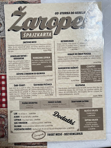 Pod mirnim krovom - Gastronomija i ugostiteljstvo