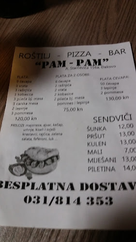 Fast food Pam Pam - Gastronomija i ugostiteljstvo