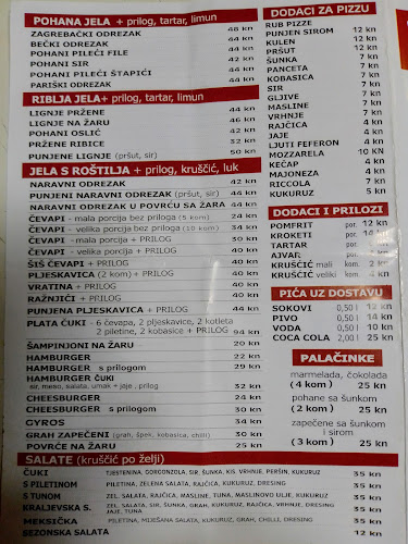 Čuki pizza - Zagreb