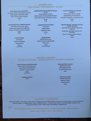 Restaurant Konoba Nada, Vrbnik - Gastronomija i ugostiteljstvo