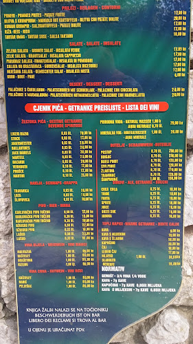 Konoba Gec - Gastronomija i ugostiteljstvo