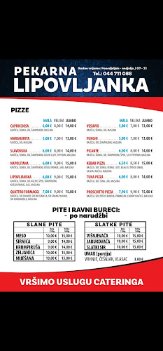 Grill & Pizzeria- Restoran Lipovljanka - Lipovljani