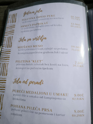 Opinii despre Gornjevinska klet în Križevci - Gastronomija i ugostiteljstvo