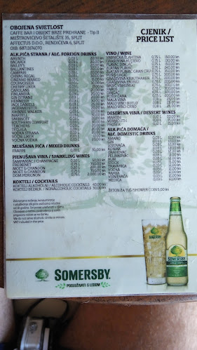 Comentarii opinii despre Kafić Obojena Svjetlost