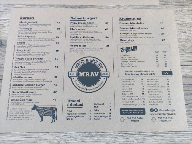 Burger & Beer Bar Mrav - Zagreb