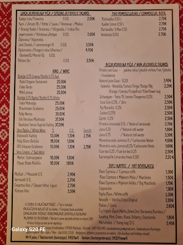 Konoba Kostanjac - Gastronomija i ugostiteljstvo