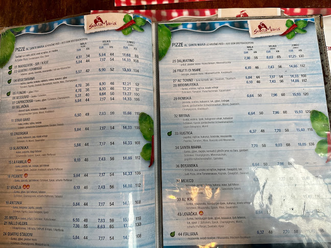 Restoran Santa Maria - Gastronomija i ugostiteljstvo