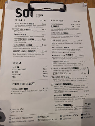 SOI fusion - Gastronomija i ugostiteljstvo