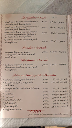 Izletište Kršlinov mlin - Gastronomija i ugostiteljstvo