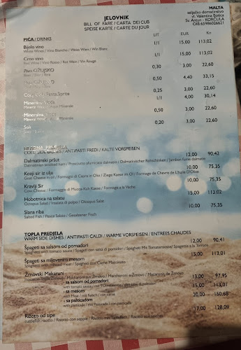 Restoran " Malta" - Korčula