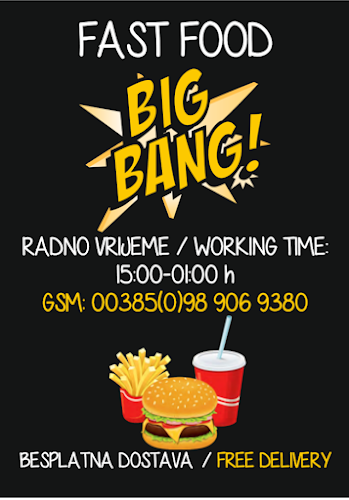 Fast Food Big Bang - Gastronomija i ugostiteljstvo