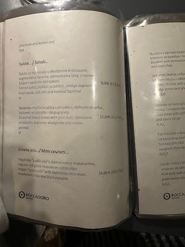 Opinii despre Boccadoro în Vis - Gastronomija i ugostiteljstvo
