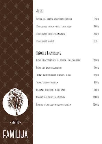 Opinii despre Bistro Familija în Varaždin - Gastronomija i ugostiteljstvo