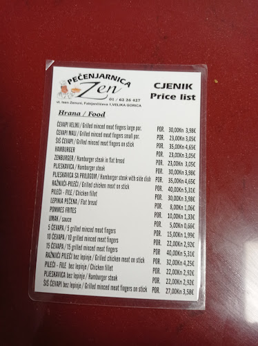 Pečenjara Zen - Gastronomija i ugostiteljstvo