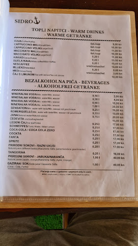Restoran Sidro - Gastronomija i ugostiteljstvo