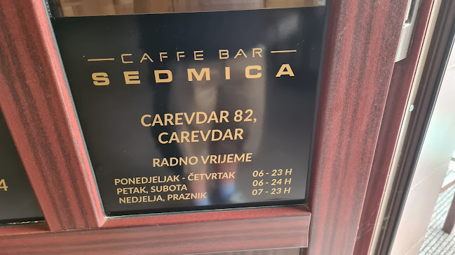 Cafe Bar Sedmica - Carevdar