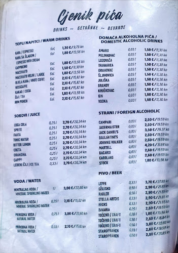 ZORA DEH PIZZERIA RESTAURANT - Šibenik