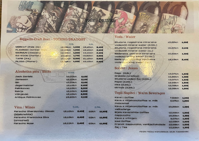 Opinii despre Zeppelin în Bjelovar - Gastronomija i ugostiteljstvo