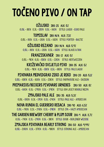 Volim kvart - Gastronomija i ugostiteljstvo