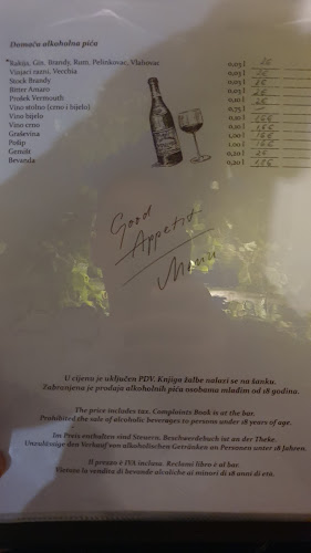 Stari zidi, buffet - Neviđane