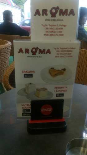 Opinii despre Slastičarnica Aroma(STARA AROMA) since 1923 în Požega - Gastronomija i ugostiteljstvo