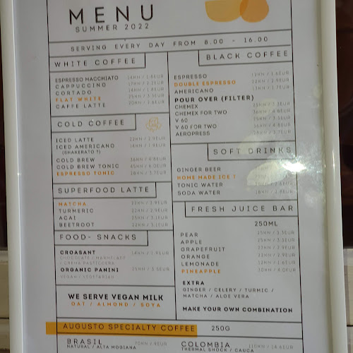 Opinii despre Augusto Coffee Shop în Rovinj - Gastronomija i ugostiteljstvo