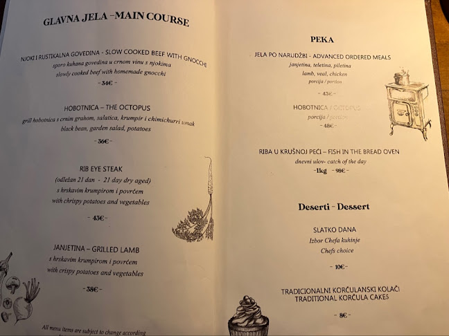 Opinii despre Konoba Maha în Žrnovo - Gastronomija i ugostiteljstvo