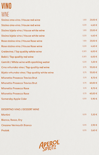 Opinii despre Caffe Bar "Van" Dubrovnik în Dubrovnik - Gastronomija i ugostiteljstvo