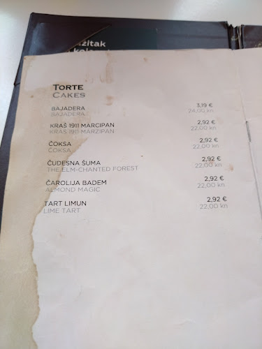 Opinii despre Choco bar - Bonbonnière Kraš în Opatija - Gastronomija i ugostiteljstvo