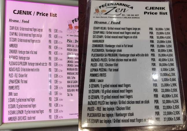 Opinii despre Pečenjara Zen în Velika Gorica - Gastronomija i ugostiteljstvo