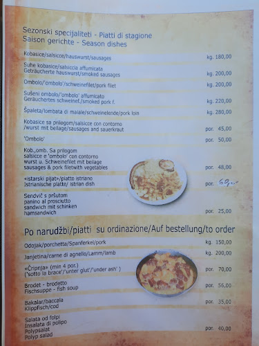 Konoba "Kod Zvaneta" - Gastronomija i ugostiteljstvo