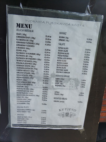 Comentarii opinii despre Tvornica Pljeskavica Kosta - Kod Koste