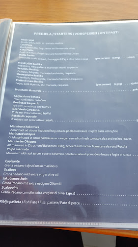 Opinii despre Bazilika Novalja în Novalja - Gastronomija i ugostiteljstvo