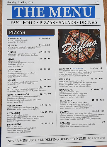 Delfino Pizza Snack Coffee