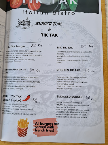 TIK TAK bistrot - Gastronomija i ugostiteljstvo