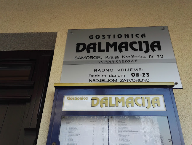 Opinii despre Gostionica Dalmacija în Samobor - Gastronomija i ugostiteljstvo