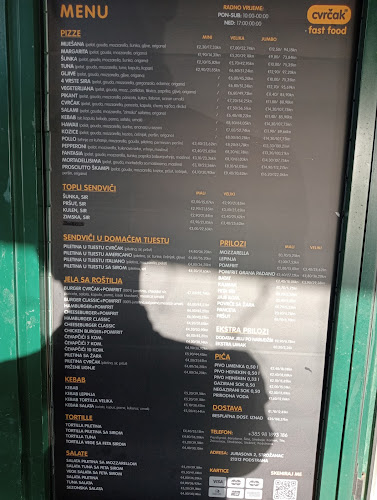 Comentarii opinii despre Fastfood Cvrčak